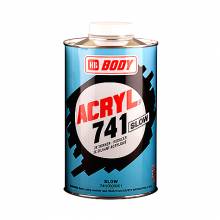Διαλυτικό ακρυλικό αργό HB BODY 741 Acryl slow (1 Lit.)
