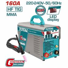 Ηλεκτροκόλληση INVERTER TOTAL TIG/MMA 230V / 160A με Αέριο ( TIG1601 )