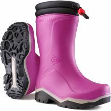 Μπότες παιδικές γόνατος με γούνα DUNLOP Kids Blizzard Pink αδιάβροχη & αντοχή στους -15C Νο.29-35 ( 034 )