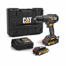 CAT SET ΔΡΑΠΑΝΟΚΑΤΣΑΒΙΔΟ ΚΡΟΥΣΤΙΚΟ ΜΠΑΤΑΡΙΑΣ BRUSHLESS Li-ion 18V 2x2Ah 65Nm DX12 ( 05-7348 )