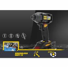 CAT SET ΚΑΤΣΑΒΙΔΙ ΠΑΛΜΙΚΟ Li-ion 18V 2x2Ah DX71 ( 05-7350 )