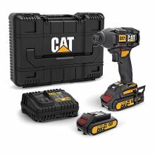 CAT SET ΚΑΤΣΑΒΙΔΙ ΠΑΛΜΙΚΟ Li-ion 18V 2x2Ah DX71 ( 05-7350 )