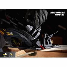 CAT SOLO ΔΙΣΚΟΠΡΙΟΝΟ ΜΠΑΤΑΡΙΑΣ BRUSHLESS Li-Ion 185mm 18V DX53B ( 05-7359 )