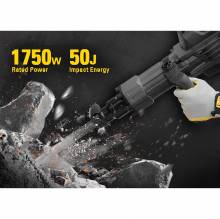 CAT ΣΚΑΠΤΙΚΟ ΚΑΤΕΔΑΦΙΣΤΙΚΟ ΠΙΣΤΟΛΕΤΟ 1750W 50J DX29 ( 05-7377 )