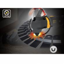 CAT ΠΟΛΥΕΡΓΑΛΕΙΟ SDS 350W ME 14 ΛΑΜΕΣ DX49.1 ( 05-7378 )