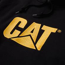 CAT ΜΠΛΟΥΖΑ ΦΟΥΤΕΡ ΜΕ ΚΟΥΚΟΥΛΑ TRADEMARK ΜΑΥΡΗ Νο S-2XL ( W10646-016 )