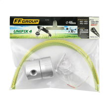 Κεφαλή μεσινέζας F.F GROUP UNIFIX 4 αλουμινίου ( 46068 )