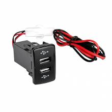 Φορτιστής αναπτήρα Lampa Original Fit με 2 θύρες USB 12/24V 3A ( για φορτηγά SCANIA )