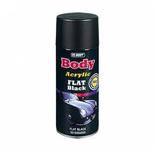 Σπρέι μαύρο ματ HB BODY Acrylic flat black (400 ml)