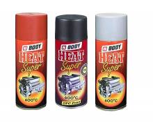 Χρώμα υψηλής αντοχής θερμοκρασιών HB BODY Heat super 600 ℃ (400 ml)