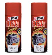 Χρώμα υψηλής αντοχής θερμοκρασιών HB BODY Heat super texture 300 ℃ (400 ml)
