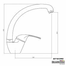 BORMANN ELITE ΜΠΑΤΑΡΙΑ ΚΟΥΖΙΝΑΣ SUPREME BTW3110 ΑΝΑΜΕΙΚΤΙΚΗ 35mm 520gr ( 026112 )
