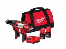 MILWAUKEE  M12 BPP2F-202B POWERPACK ΣΕΤ ΕΡΓΑΛΕΙΩΝ ( 3990088 )