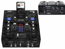 Μείκτης DJ-Tech IMIX-200 με 5 εισόδους, 3 κανάλια & σταθμό iPOD για ρακ 19'' (IMIX-200)