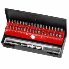 Μύτες allen, torx και πολύσφυνα FORCE σετ 42 τεμαχίων 10mm 4421 C