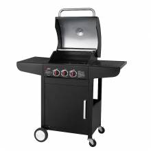 Ψησταριά BBQ υγραερίου THERMOGATZ GS GRILL LUX CAST IRON 2+1 8500W με 2 εστίες + 1 πλαινή εστία ( 03.313.204 )