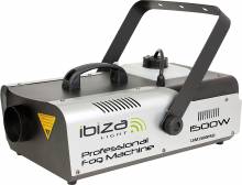 Μηχανή ομίχλης 1500W IBIZA LSM1500PRO με 2 τηλεχειριστήρια (LSM1500PRO)