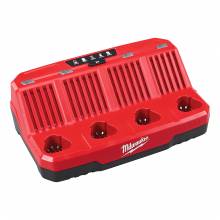 MILWAUKEE M12 C4 ΦΟΡΤΙΣΤΗΣ 4ων ΘΥΡΩΝ  ( 4932430554 )