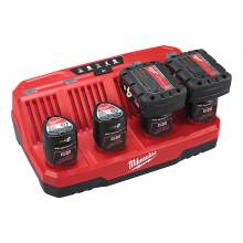 MILWAUKEE M12 C4 ΦΟΡΤΙΣΤΗΣ 4ων ΘΥΡΩΝ  ( 4932430554 )