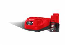 MILWAUKEE M12 NRG-201 ΜΠΑΤΑΡΙΑ 12V 2.0 AH ΦΟΡΤΙΣΤΗΣ C12 C ( 4933451900 )