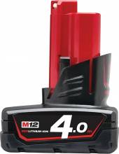 MILWAUKEE M12 Β4 12V ΜΠΑΤΑΡΙΑ 4.0 AH ( 4932430065 )