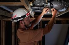 MILWAUKEE HL-201 USB ΦΑΚΟΣ ΚΕΦΑΛΗΣ 475 LUMENS ( 4933459443 )