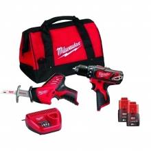 MILWAUKEE M12 BPDHZ-202B POWERPACK ΣΕΤ ΕΡΓΑΛΕΙΩΝ ( 3900494 )