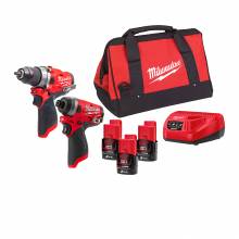 MILWAUKEE M12 FPP2A2-203B POWERPACK IDEAL ( 3990328 )