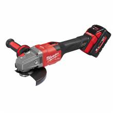 MILWAUKEE M18 FUEL FHSAG125XB-552X ΓΩΝΙΑΚΟΣ ΤΡΟΧΟΣ 125 MM ΜΕ ΣΥΡΟΜΕΝΟ ΔΙΑΚΟΠΤΗ ( 4933471079 )