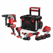 MILWAUKEE M18 FUEL FPP4BJ-503P POWER PACKOUT SET ( 4933499444 )