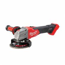 MILWAUKEE M18 FUEL FSAGV125XB-0X ΓΩΝΙΑΚΟΣ ΤΡΟΧΟΣ 125mm ΡΥΘΜΙΖΟΜΕΝΗΣ ΤΑΧΥΤΗΤΑΣ ΜΕ ΦΡΕΝΟ ΚΑΙ ΣΥΡΟΜΕΝΟ ΔΙΑΚΟΠΤΗ ( 4933478436 )