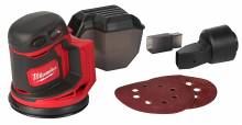 MILWAUKEE M18  BOS125-0 ΕΚΚΕΝΤΡΟ ΠΕΡΙΣΤΡΟΦΙΚΟ ΤΡΙΒΕΙΟ 125mm ( 4933464228 )