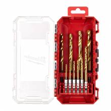 MILWAUKEE PACKOUT ΤΡΥΠΑΝΙΑ ΤΙΤΑΝΙΟΥ SHOCKWAVE Impact Duty HSS-G ΓΙΑ ΜΕΤΑΛΛΟ ΣΕΤ 10 ΤΕΜΑΧΙΩΝ ( 4932493865 )