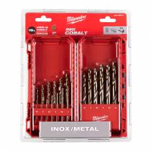 MILWAUKEE ΤΡΥΠΑΝΙΑ ΚΟΒΑΛΤΙΟΥ RED COBALT PACKOUT DIN 338 HSS-G ΓΙΑ ΜΕΤΑΛΛΟ & INOX ΣΕΤ 19 ΤΕΜΑΧΙΩΝ ( 4932493867 )