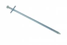 Πασσαλάκια σκηνής OEM 21305 σταυρός για σκληρό έδαφος σετ 6 τεμαχίων 23 cm (21305)