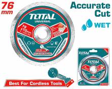 Διαμαντόδισκος Υγράς Κοπής TOTAL Φ-76mm για TAGLI76017 ( TAC2120763 )