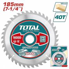 Δίσκος ξύλου TCT TOTAL Φ-185mm ( TAC231415 ) 40Τ