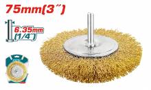 Συρματόβουρτσα TOTAL δραπάνου 75mm ( TAC34031 )