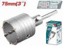 Διαμαντοκορώνα Μπετού TOTAL SDS - PLUS 75mm ( TAC430751 )