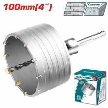 Διαμαντοκορώνα Μπετού TOTAL SDS - PLUS 100mm ( TAC431001 )