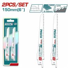 Λάμα Σπαθόσεγας Ξύλου TOTAL 150mm Σετ 2 τεμαχίων ( TAC52644D )