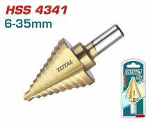 Τρυπάνι Κώνικο TOTAL 6-35mm Επαγγελματικό ( TAC7563501 )