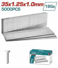 Πρόκες 35mm TOTAL για καρφωτικό αέρος TAT81501 ( TAC918351 )