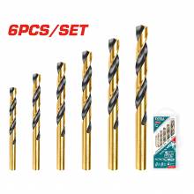 Τρυπάνια TOTAL HSS σετ 6 τεμαχίων ( TACSD0605 )