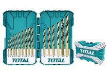 Τρυπάνια TOTAL HSS 15 τεμαχίων ( TACSDL51501 )