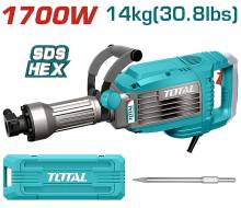 Σκαπτικό - Κατεδαφιστικό TOTAL SDS-HEX 1.700W / 50J Επαγγελματικό ( TH217068 )
