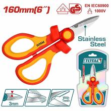 Ψαλίδι ηλεκτρολόγου TOTAL 160mm 1000V VDE ( THISS1601 )