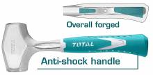 Σφυρί πλαστική λαβή TOTAL Anti - shock 1.800gr ( THT7141406 )
