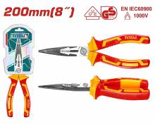 Πλατυτσίμπιδο με μόνωση TOTAL 1000V 200mm ( THT2381 )