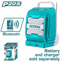 Ραδιόφωνο TOTAL μπαταρίας λιθίου 20V ( TJRLI2001 )